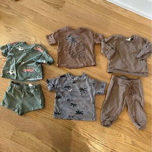 H&M Gray Baby Top